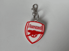 Arsenal Embossed Keychain